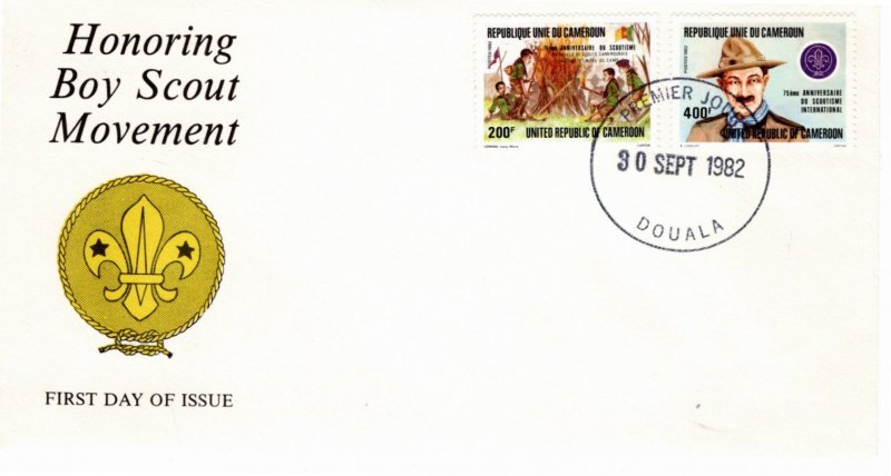 Cameroon 1982 Sc 719-20 FDC