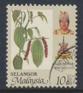 Malaysia  Selangor  SC# 145 CTO perf 12 Pepper  see details and scans