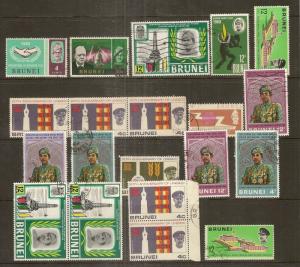 Brunei Fine Used Collection of Modern Issues (43v)