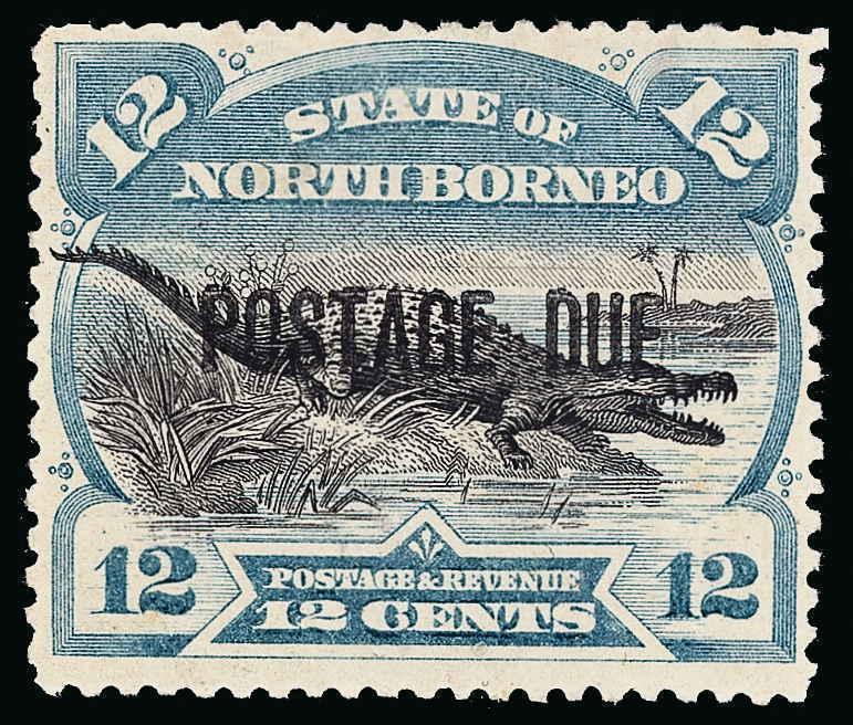 North Borneo Scott J6 Gibbons D9 Mint Stamp