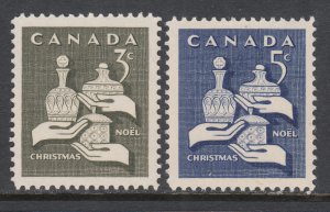 Canada 443-444 Christmas MNH VF