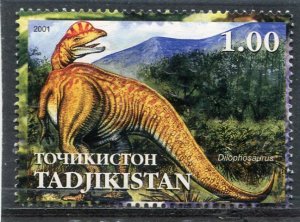 Tajikistan 2001 DINOSAUR Stamp Perforated Mint (NH)