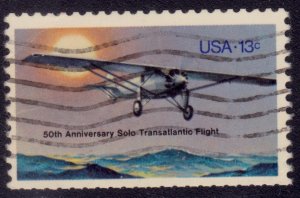 United States, 1977,  Spirit of St.Louis, 13c, sc#1710, used**