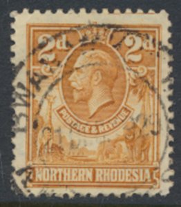 Northern Rhodesia  SG 4  SC# 4 Used  see detail and scan