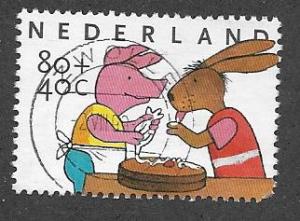 Netherlands  Scott B709 Used