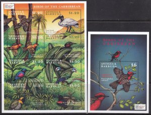 Antigua & Barbuda, Fauna, Birds MNH / 2000
