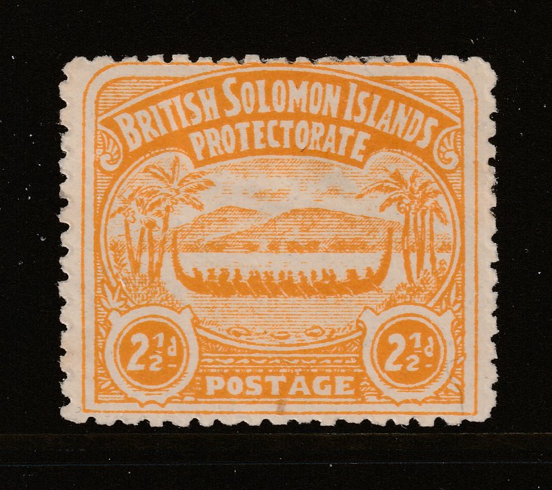 Solomon Island a MH 2.5d from the 1907 set