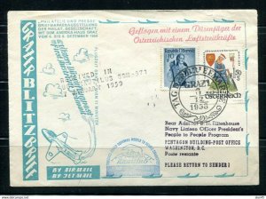 Austria 1958 Cover  Day of stamp 10675