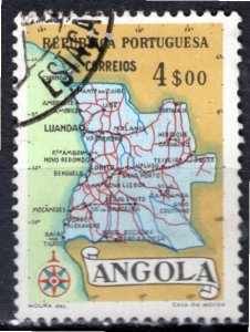 Angola; 1955: Sc. # 319: Used Single Stamp