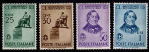 Italy Scott 423-426 MNH**  Rossini set