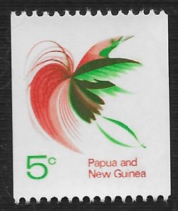 Papua New Guinea #292 5c Flowers - Bird of Paradise ~ MNH