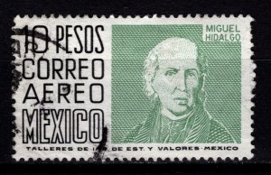 Mexico 1950 Airmail Hildalgo, 10p [Used]