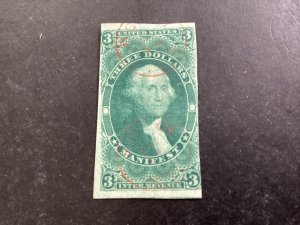 ICOLLECTZONE  US Revenue R86a CDS w frame line showing Very Fine used