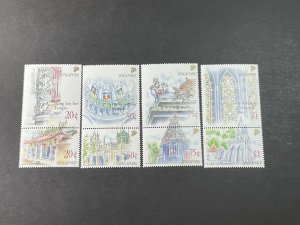 SINGAPORE # 588a-595a--MINT NEVER/HINGED----COMPLETE SET-----1991