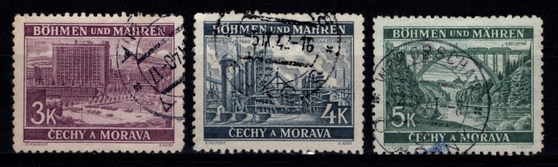 Bohemia and Moravia 1939 Scenes, Part Set [Used]