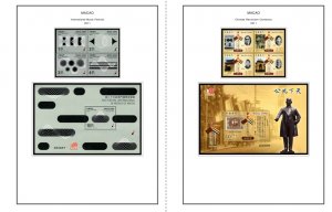 COLOR PRINTED MACAO 2011-2020 STAMP ALBUM  PAGES (122 illustrated pages)