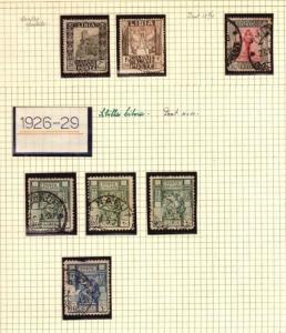 LIBIA LOT LIBYA ITALY COLONIES VERY NICE STAMP COLLECTION WITH VARIETIES $$