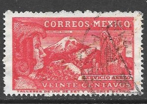 Mexico C81: 20c Eagle Man, used, F-VF