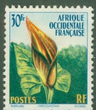 FRENCH WEST AFRICA 81 MH BIN$ 2.00