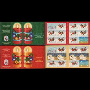 SLOVENIA 2000 - Scott# 439a-40a Booklet-Christmas NH