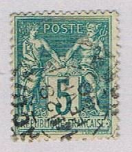 France 78 Used Peace and Commerce 1876 (BP55310)