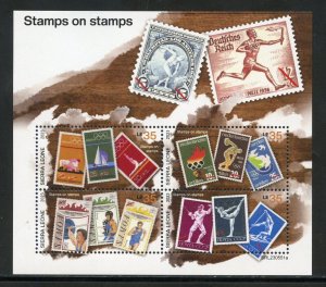 SIERRA LEONE 2023 OLYMPIC STAMPS ON STAMPS SHEET MINT NH