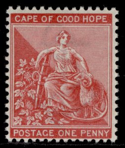 SOUTH AFRICA - Cape of Good Hope QV SG49, 1d rose-red, NH MINT.