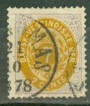 NY: Danish West Indies 9a used CV $130
