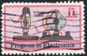 SC#C86 11¢ Electronics Progress: DeForest Audions Single (1973) Used