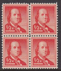 1030 Benjamin Block MNH Original Gum