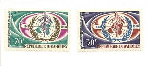 Dahomey 250-51 MNH