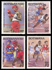 Botswana 1992 MNH Stamps Scott 536-539 Sport Olympic Games Boxing