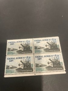 Canal Zone  sc 163 MNH block of 4