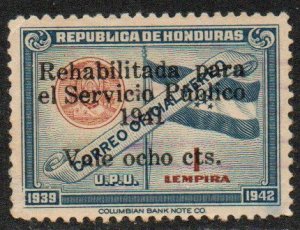 Honduras Sc #C116 Used