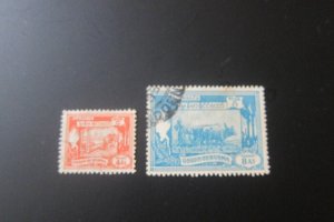 Burma 1952 Sc 130-31 FU