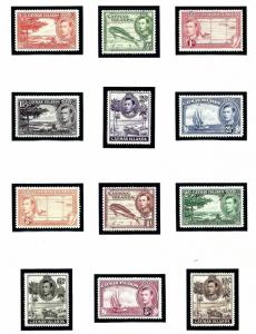 Cayman Is 100 11 MNH 1938 47 Definitive Set