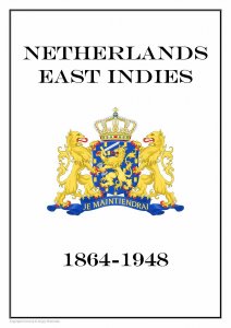 NETHERLANDS EAST INDIES 1864-1948 PDF (DIGITAL) STAMP ALBUM PAGES