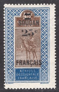 FRENCH SUDAN SCOTT 51