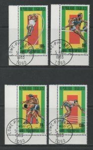 Thematic Stamps Sports - TOGO 1983 PRE OLYMPIC YEAR 1628/31 4v used