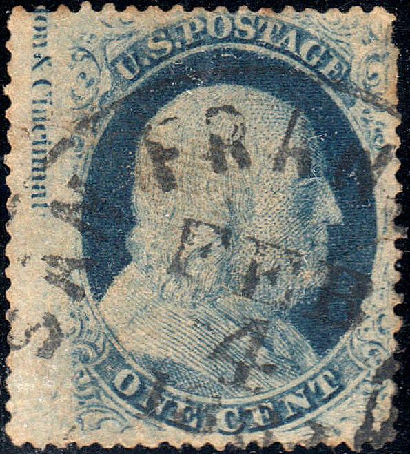 U.S. 24 Used Imprint Capture Copy (52719)