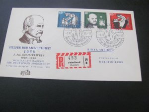 GERMANY 1956 REGISTERED COVER  (155)