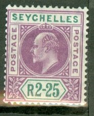 B: Seychelles 62 mint CV $55