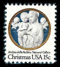 PCBstamps   US #1768 15c Christmas - Madonna, MNH, (18)