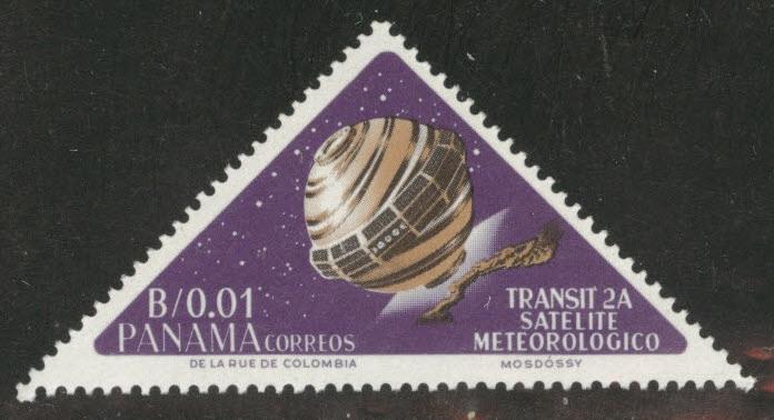 Panama  Scott 457A MNH** 1964 Satellite space stamp CV$.55