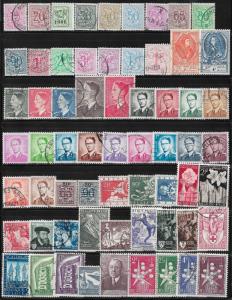 Belgium collection of 1326 DIFFERENT 2017 SCV $825.00 + -see descrip. -price cut