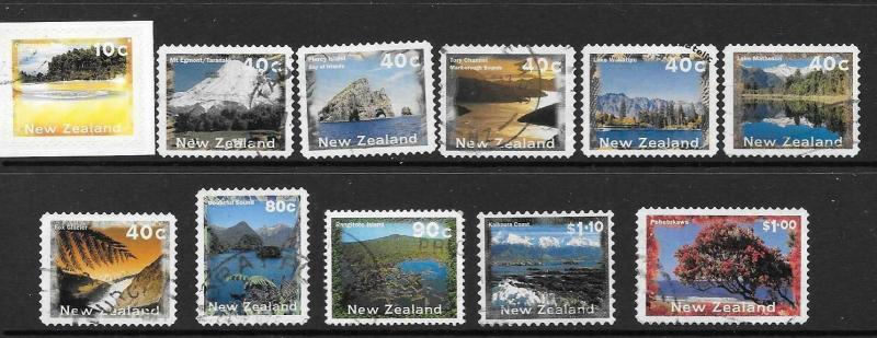 NEW ZEALAND SG1983a/91b SCENERY S/A FINE USED