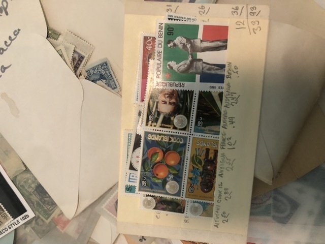 W.W Stamps In Glassine’s Some Old China-N.Korea +  Might Find GEMS