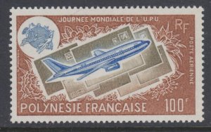 French Polynesia, Scott C121, MNH 