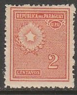 PARAGUAY 270, NATINAL EMBLEM. UNUSED, VLH, OG. F-VF. (565)