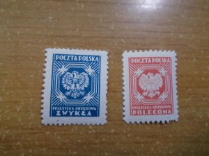 Poland  # O21-22  MNH